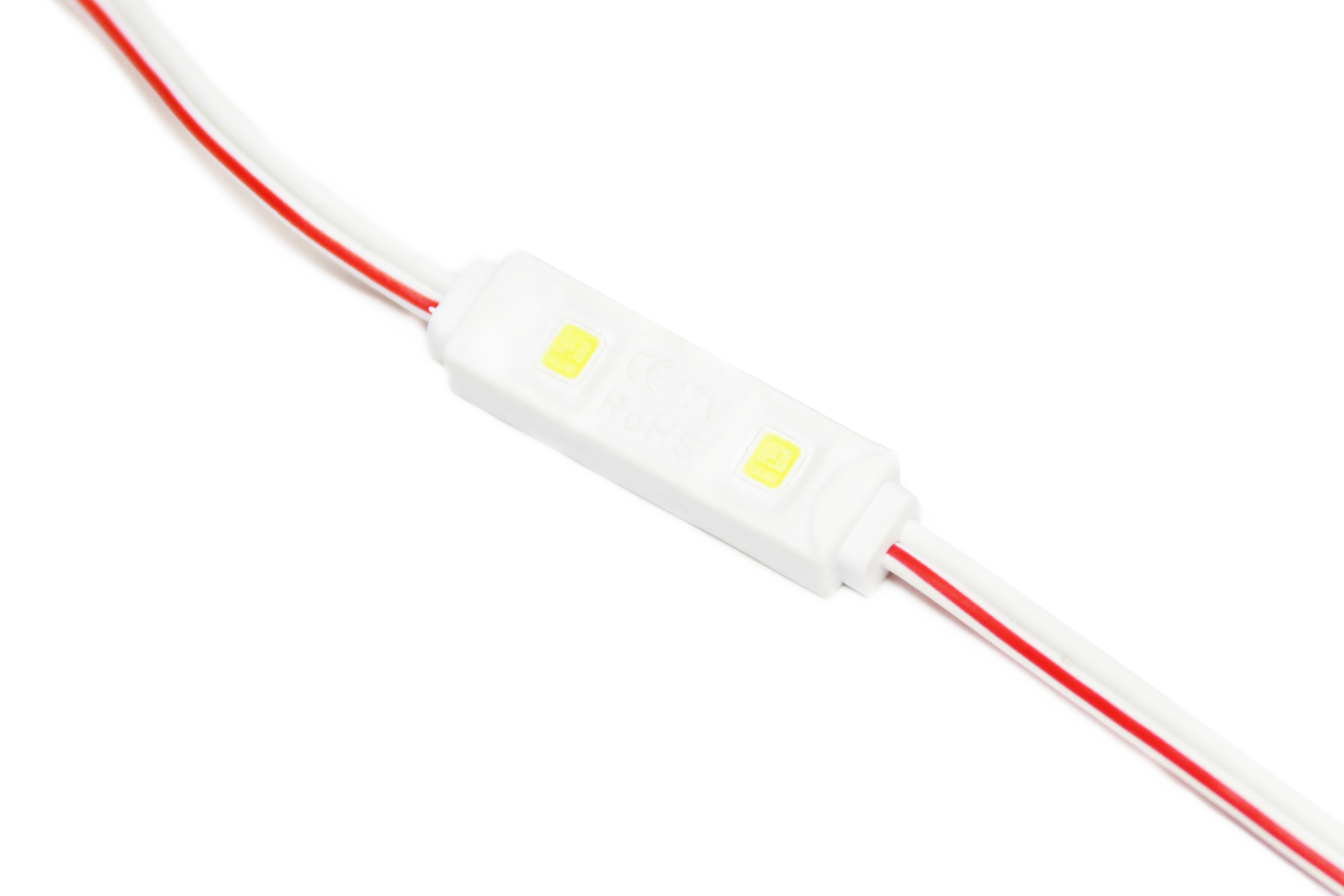 Модуль светодиодный mini 2 SMD 2835 0,4Вт 20Лм 6000К-6500К (без линзы 120) - 1шт. SignImpress